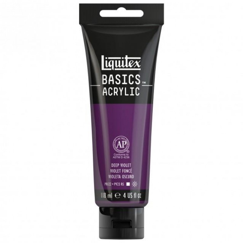 Liquitex Basics 118ml Acrylic 115 Deep Violet