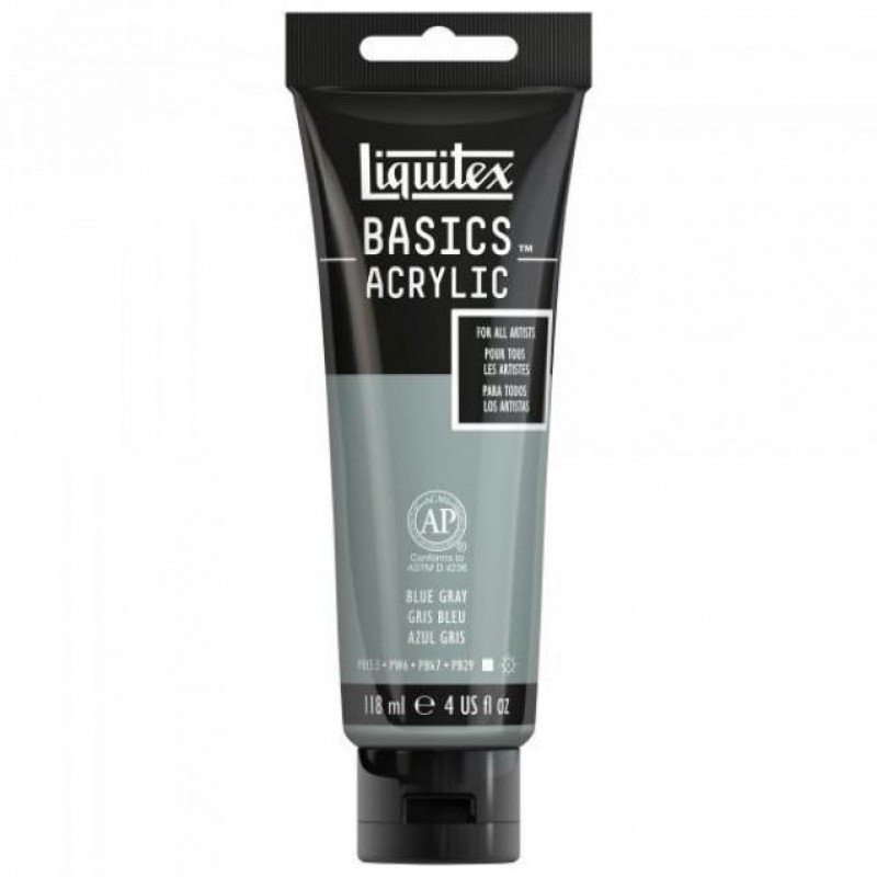 Liquitex Basics 118ml Acrylic 142 Blue Gray