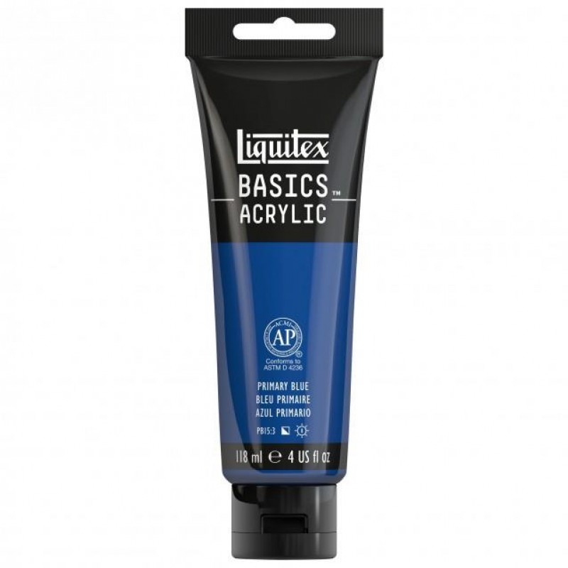 Liquitex Basics 118ml Acrylic 420 Primary Blue