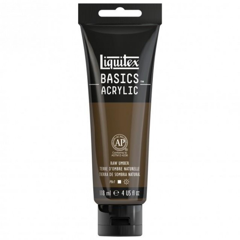 Liquitex Basics 118ml Acrylic 331 Raw Umber