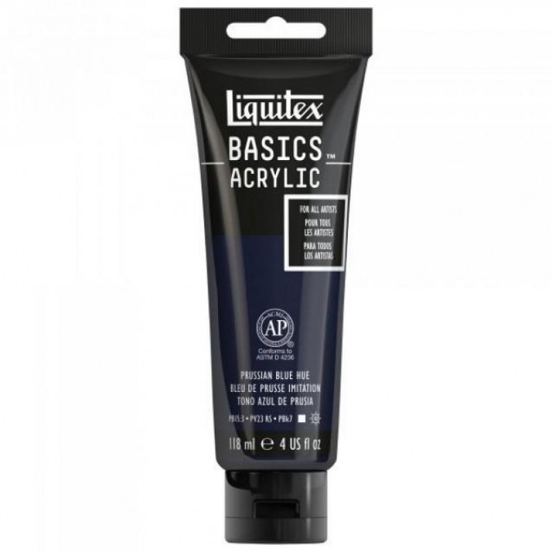 Liquitex Basics 118ml Acrylic 320 Prussian Blue Hue