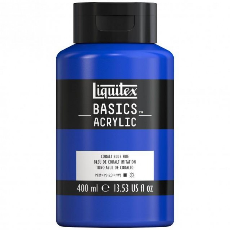 Liquitex Basics 400ml Acrylic 170 Cobalt Blue