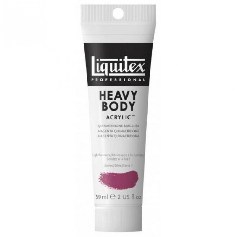 Liquitex Professional 59ml Heavy Body Acrylics 114 Quinacridone Magenta Series 3