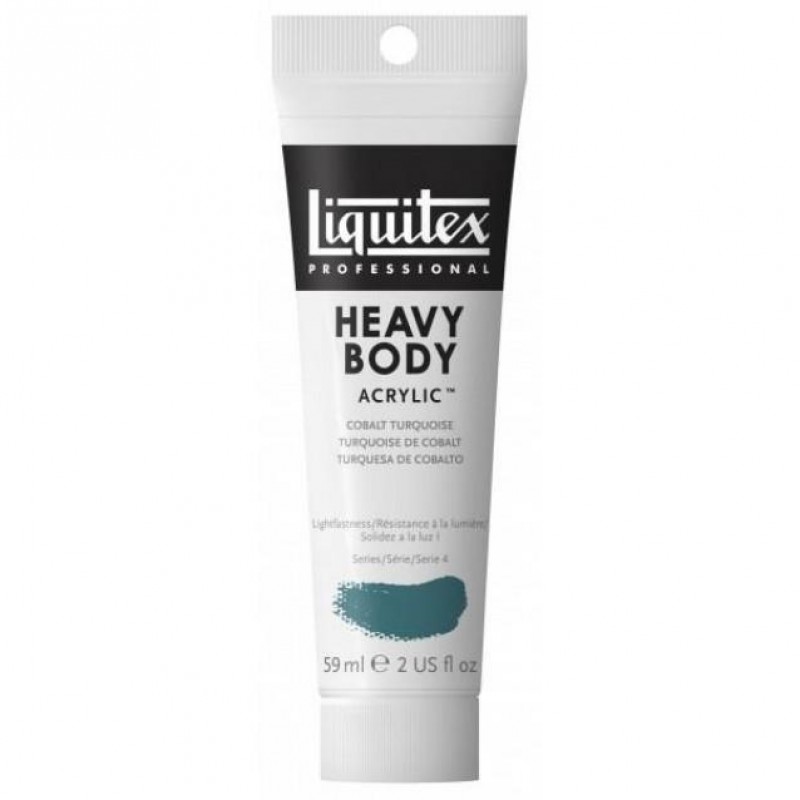 Liquitex Professional 59ml Heavy Body Acrylics 169 Cobalt Turquoise Series 4