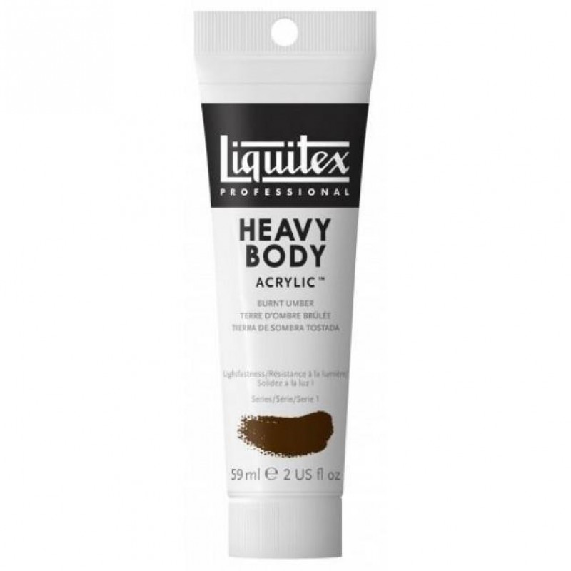 Liquitex Professional 59ml Heavy Body Acrylics 128 Burnt Umber Series 1