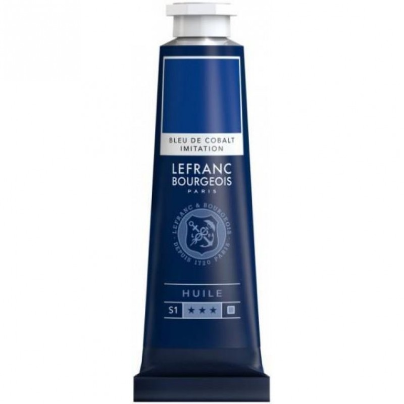 Lefranc Bourgeois 40ml Fine Λάδι 064 Cobalt Blue Hue