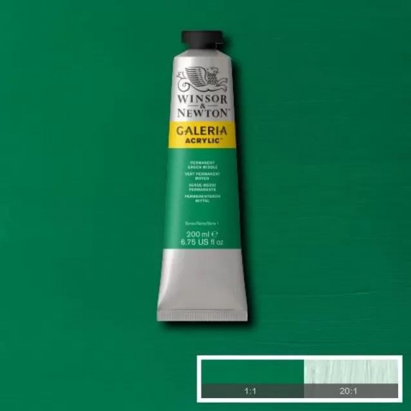 Galeria 200ml Acrylic Permanent Green Middle