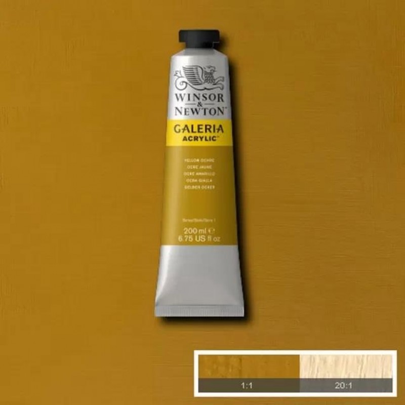 Galeria 200ml Acrylic Yellow Ochre