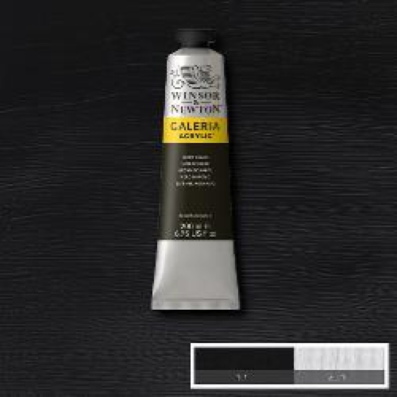 Galeria 200ml Acrylic Ivory Black