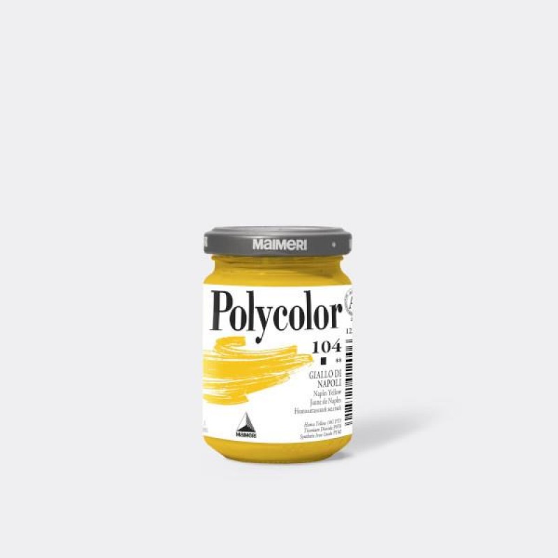 Maimeri Polycolor 140ml 104 Naples Yellow