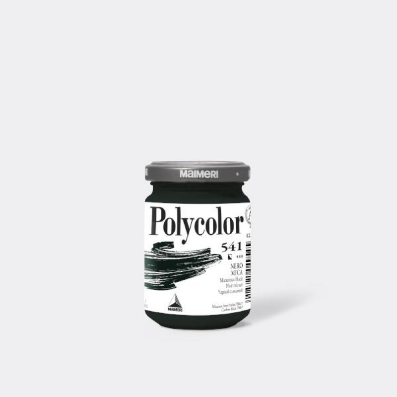 Maimeri Polycolor 140ml 541 Black Micac.