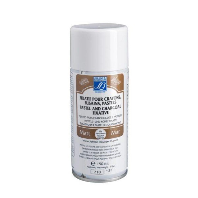 Lefranc Bourgeois 150ml Fixative Spray για Παστέλ - Κάρβουνο