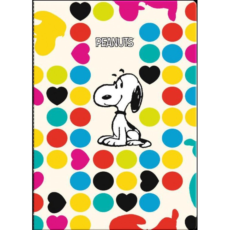 Μαλακό Τετράδιο Snoopy 18x26cm