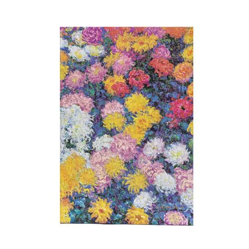 Paperblanks Monet Chrysanthemums Mini Lined Journal