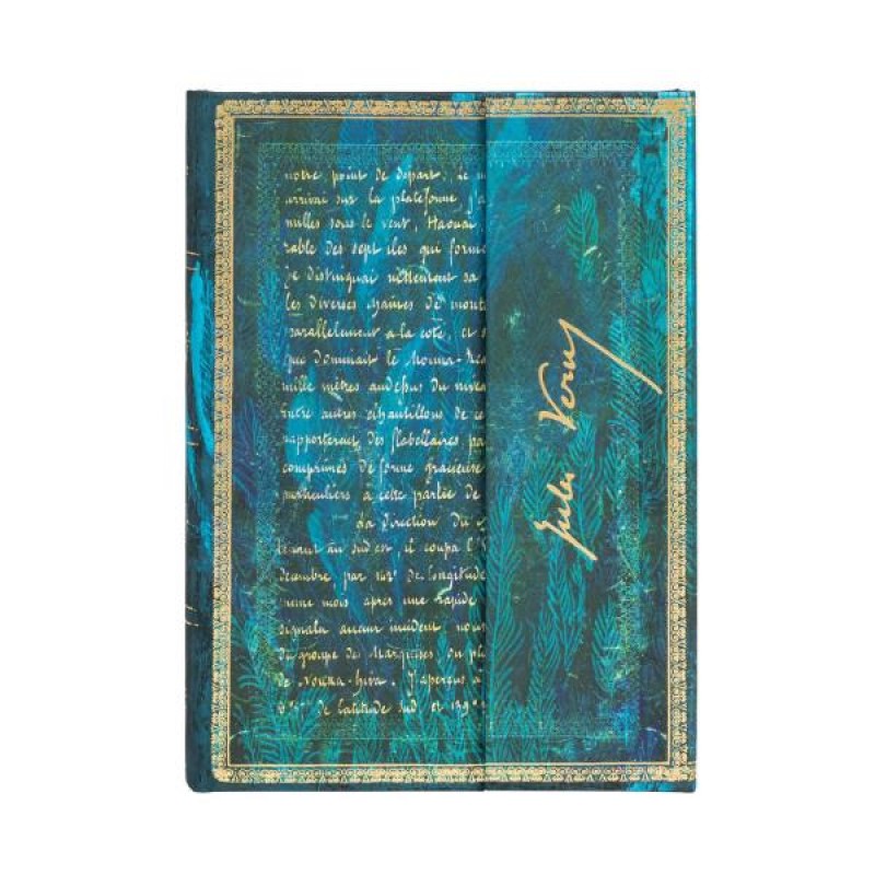 Paperblanks Verne Twenty Thousand Leagues Embellished Manuscripts Collection Midi Lined Journal