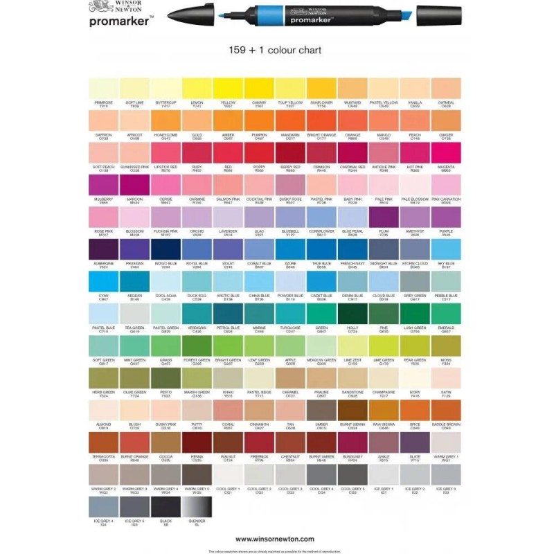 Winsor n Newton Μαρκαδόρος Promarker Y219 Pale Cream