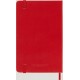 Μoleskine Σκληρόδετο Σημειωματάριο με γραμμές 9x14cm Scarlet Red