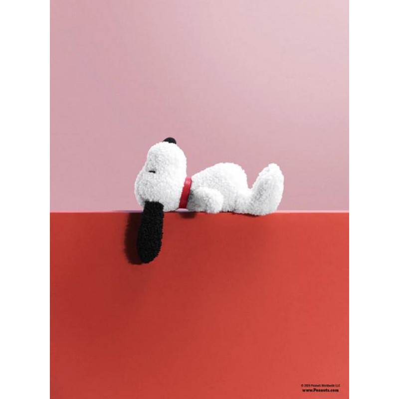 Snoopy Mini Corduroy Cream in giftbox 17cm