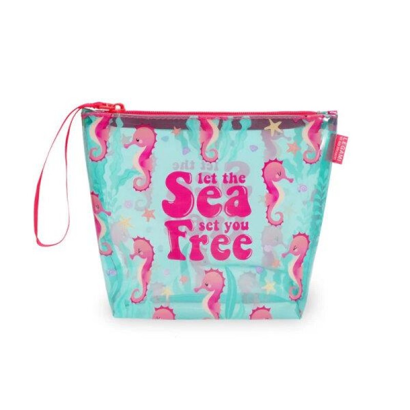 Legami’s Beach Pouch - Seahorse