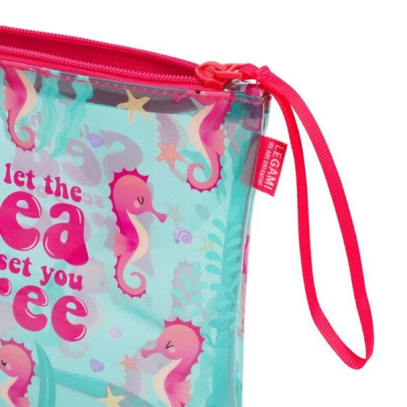 Legami’s Beach Pouch - Seahorse