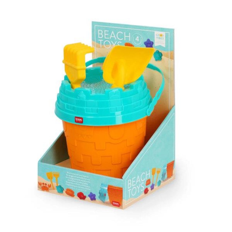 Legamis Beach Bucket And Sand Mould Set