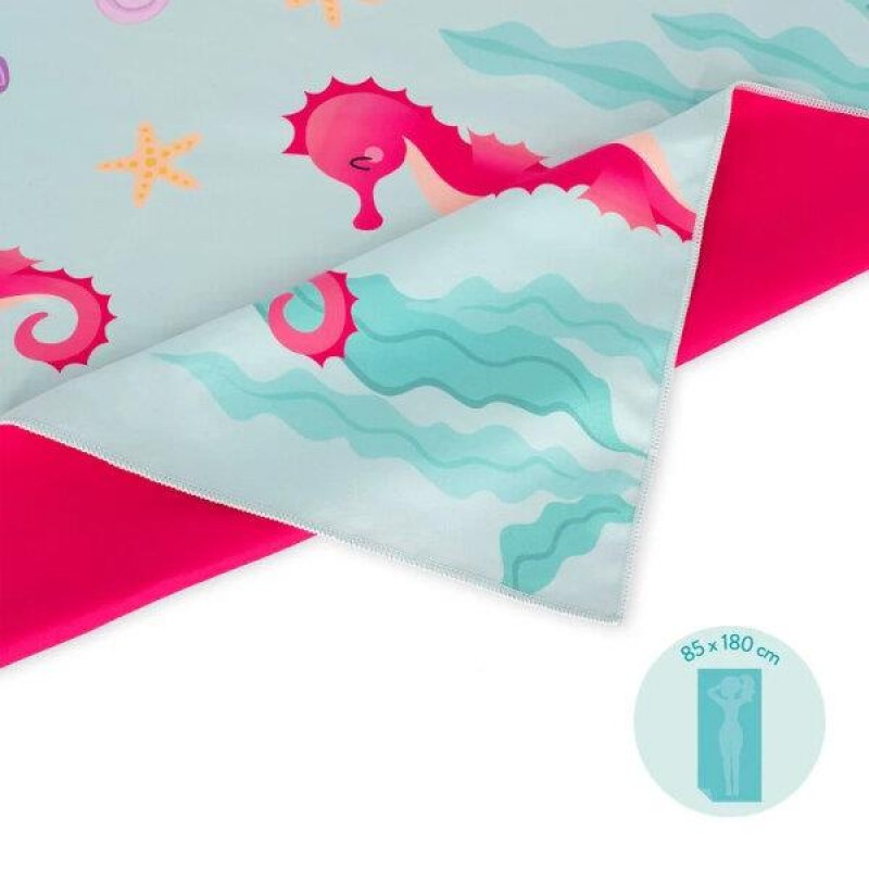 Legami Beach Towel - Seahorse