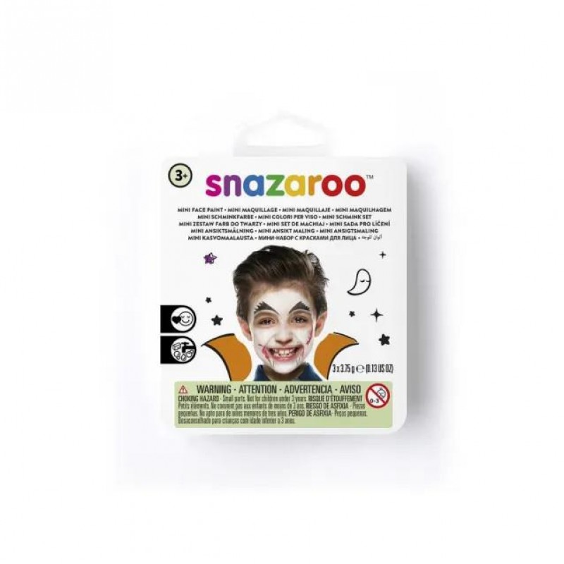 Snazaroo Mini Set Face Paint Δράκουλας