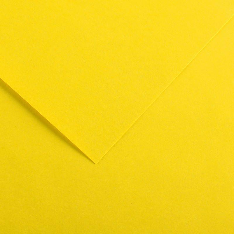 Canson Colorline 220g 50x70cm 04 Canary Yellow