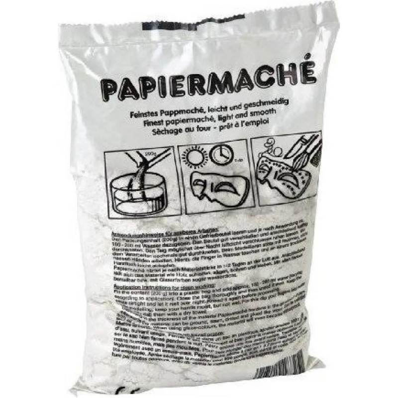 Χαρτοπολτός (papiermache) 200gr