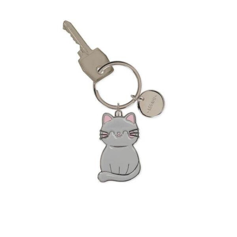 Legami Enamel Key Chain Kitty