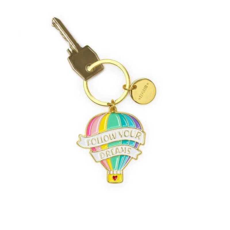 Legami Enamel Key Chain Air Balloon