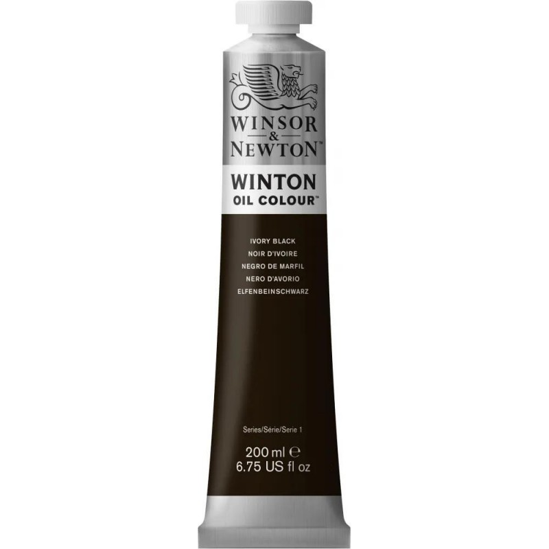 Winton Oil 200ml 337 Lamp Black