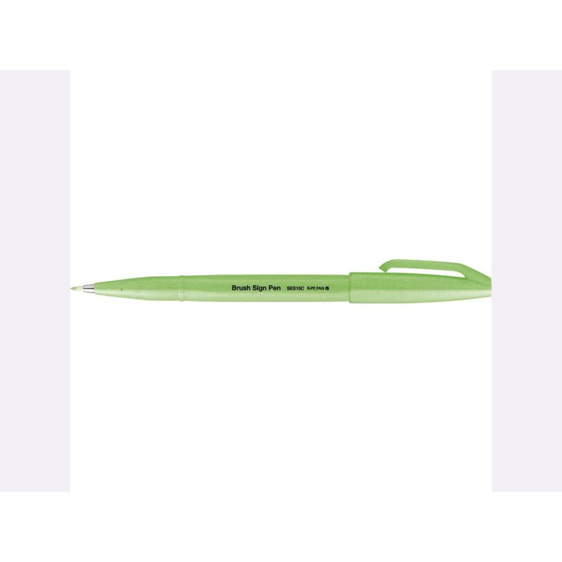 Touch Brush Sign Pen Fluo Green