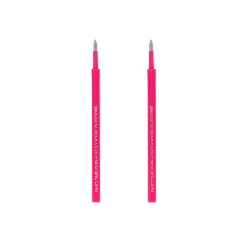 Legami Σετ 2 Ανταλλακτικά για στυλό Gel Pen Lovely Friends Pink