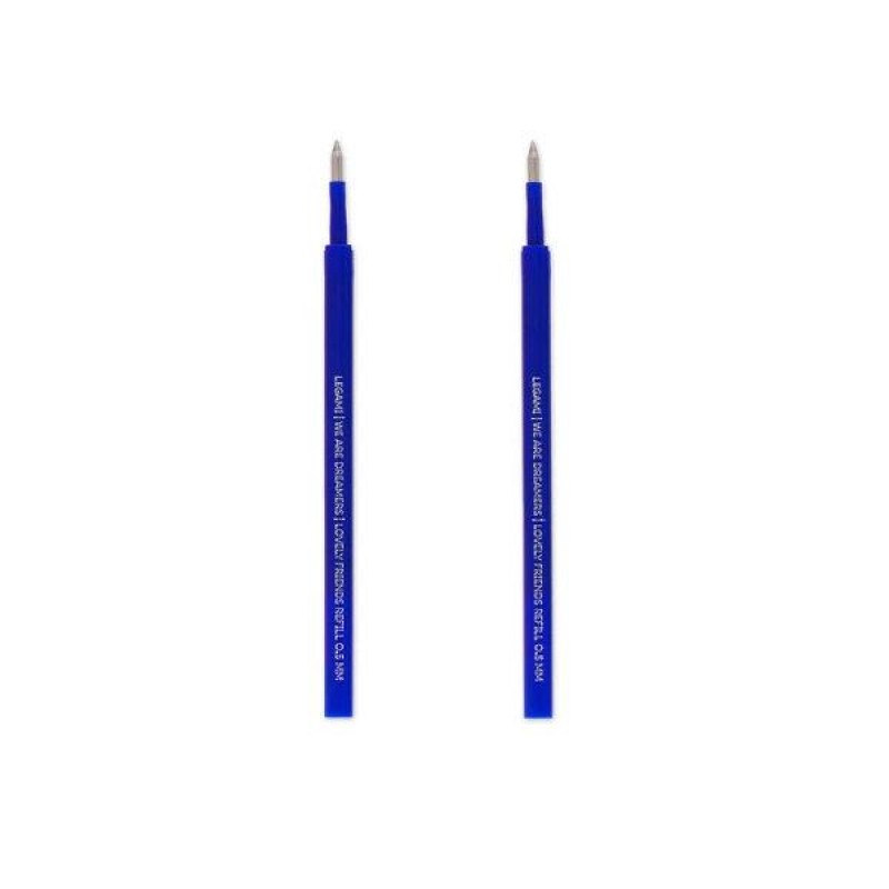 Legami Σετ 2 Ανταλλακτικά για στυλό Gel Pen Lovely Friends Blue