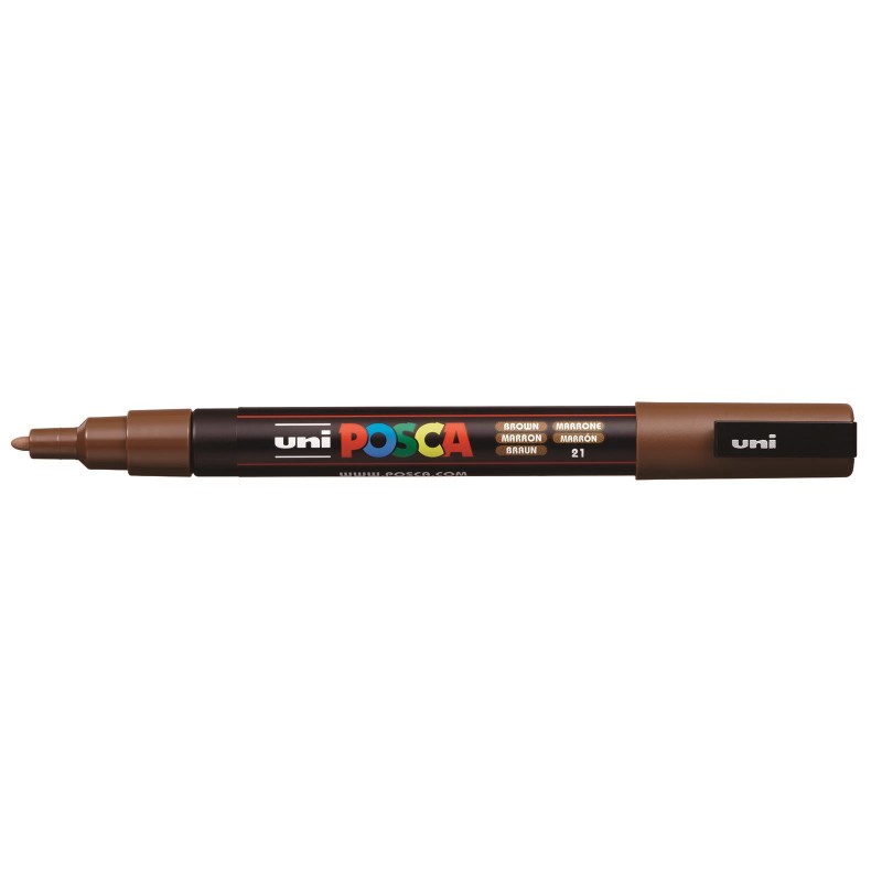 Μαρκαδόρος Posca 0.9-1.3mm no 21 Brown