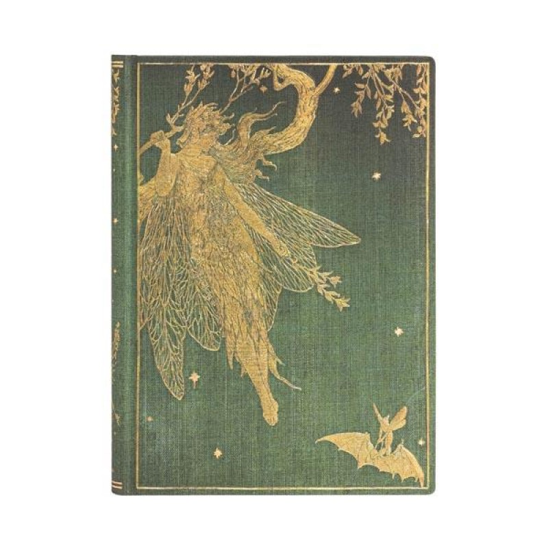 Paperblanks Lang’s Fairy Books Olive Fairy Midi Lined Journal