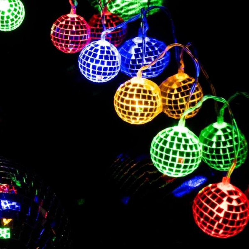 Disco Balls Led String Lights