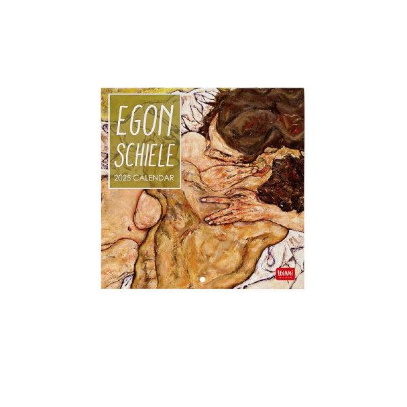 Legami 2025 Wall Calendar 18x18cm Egon Schiele