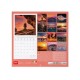 Legami 2025 Wall Calendar 30x29cm Sunsets