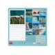 Legami 2025 Wall Calendar 30x29cm Vitamin Sea