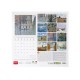 Legami 2025 Wall Calendar 30x29cm Claude Monet