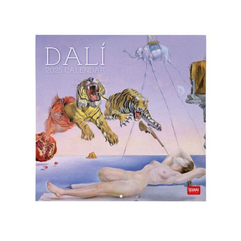 Legami 2025 Wall Calendar 30x29cm Salvador Dali