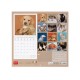 Legami 2025 Wall Calendar 30x29cm Puppies