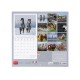 Legami 2025 Wall Calendar 30x29cm Wild Horses