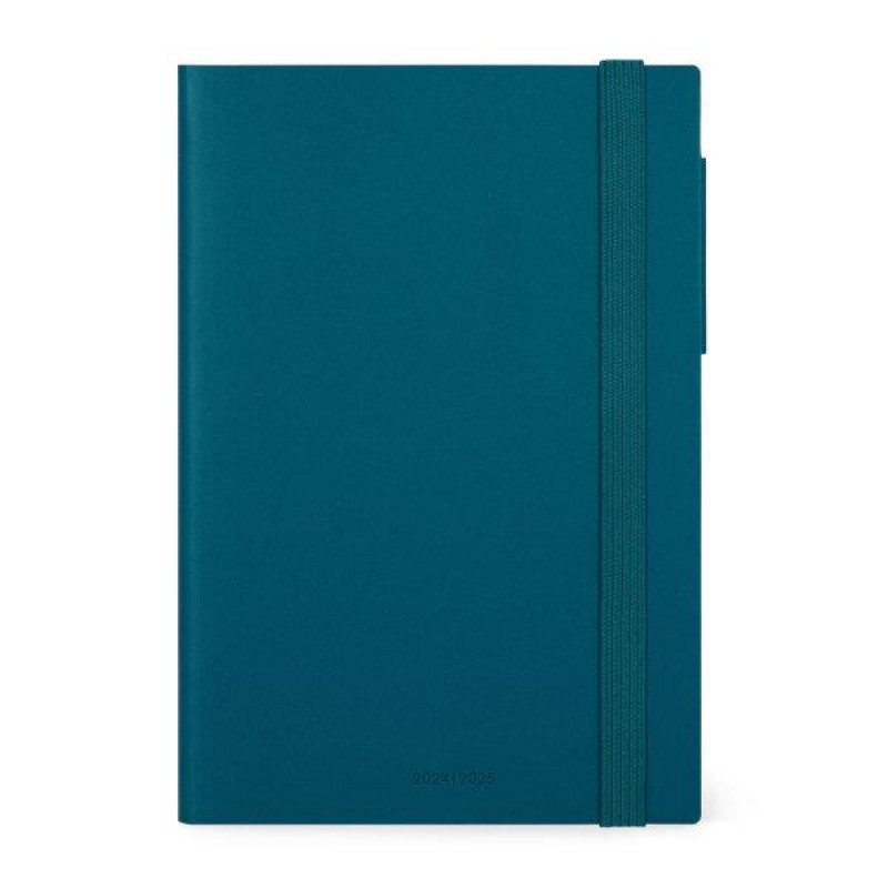 Legami 2025 12 Month Weekly Diary Medium Teal Blue