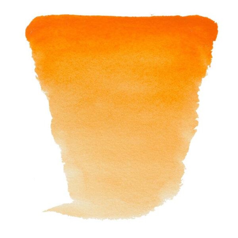 Van Gogh Watercolour Half Pan 266 Permanent Orange