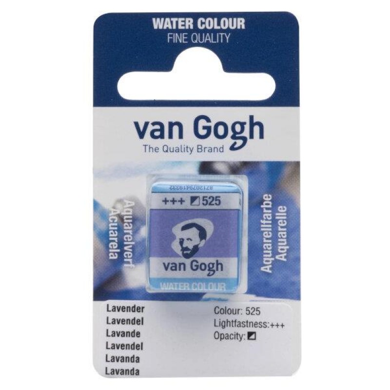 Van Gogh Watercolour Half Pan 525 Lavender