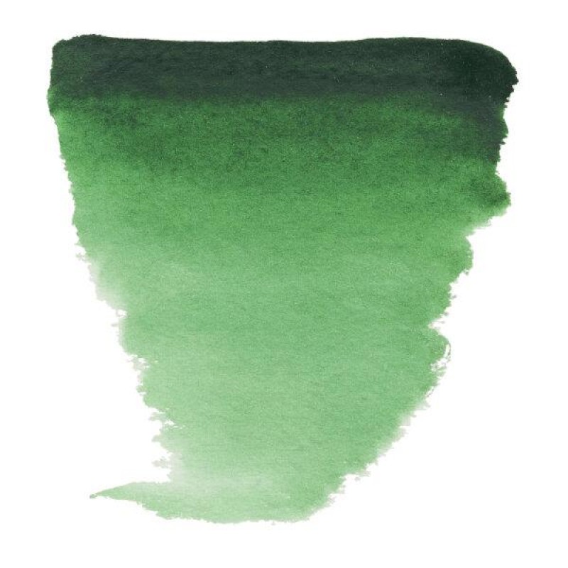 Van Gogh Watercolour Half Pan 645 Hooker Green Deep