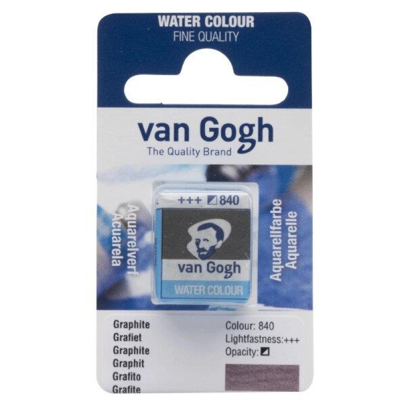 Van Gogh Watercolour Half Pan 840 Graphite